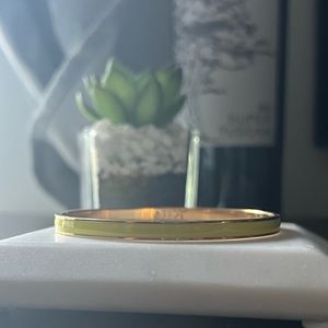 {J.Crew} Thin Yellow Bangle Bracelet